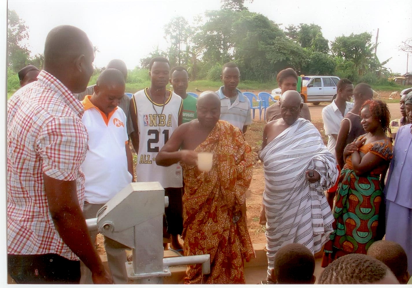 CELEBRATION OF THE COMPLECTION OF THE BOREHOLE