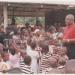 PRESENTATION OF DRESSES TO SCHOOL CHILDREN AT ATWIMA KOKOBEN-ASHANTI REGION