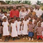 DONATION OF DRESSES TO SCHOOL CHILDREN AT ATWIMA KOKOBEN-ASHANTI REGION
