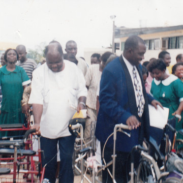 DONATION TO THE AGOGO GOVERNMENT HOSPITAL-ASHANTI REGION