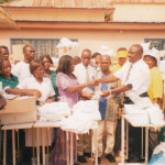DONATION TO THE NKAWIE GOVERNMENT HOSPITAL